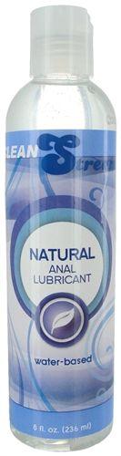 Natural Water Based Anal Lubricant 8 Oz - Love It Wet