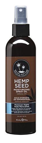 Hemp Seed Moisturizing Spray Oil - Moroccan Nights - 8 Fl. Oz./ 237ml - Love It Wet