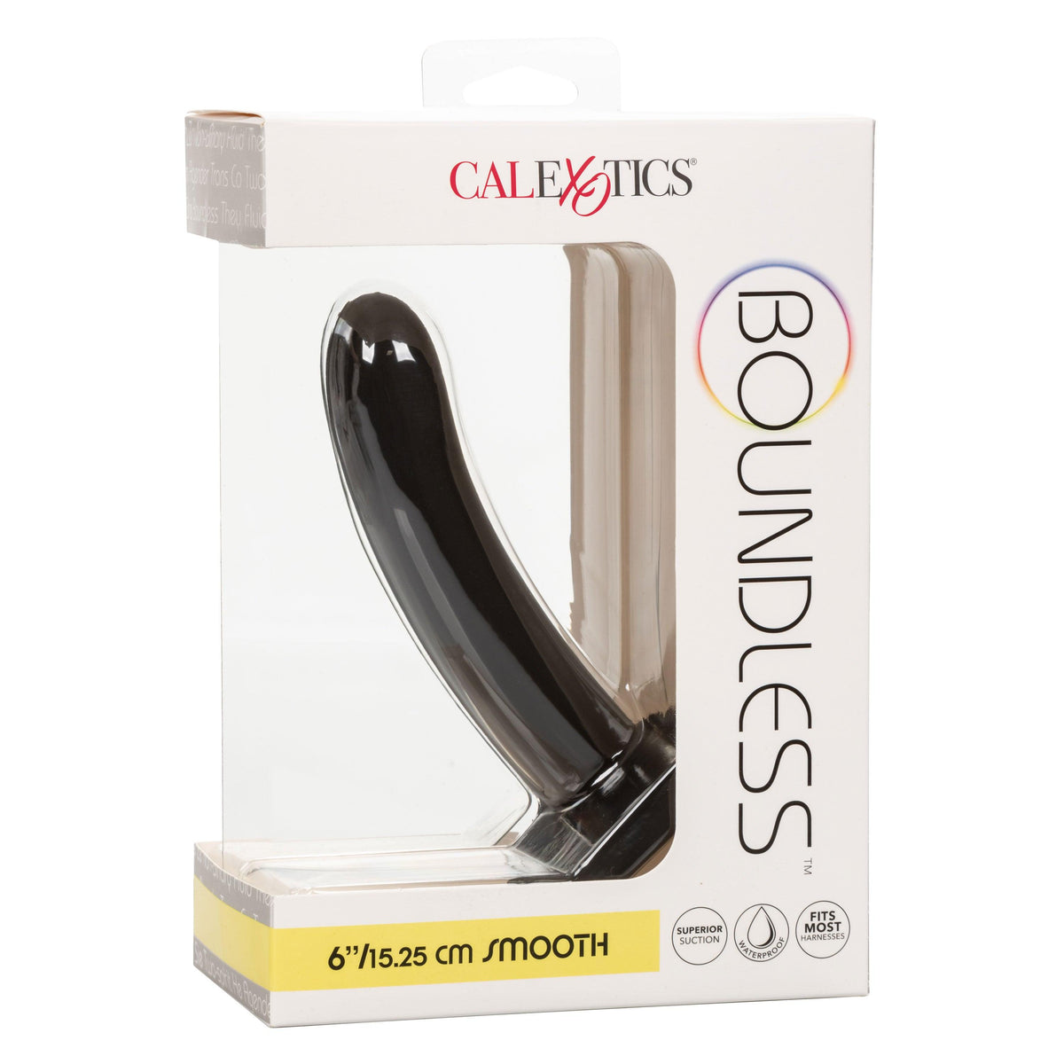 Boundless Smooth - 6 Inch - Black - Love It Wet