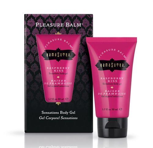 Pleasure Balm Sensations Body Gel - Raspberry Kiss - 1.7 Fl. Oz. - Love It Wet