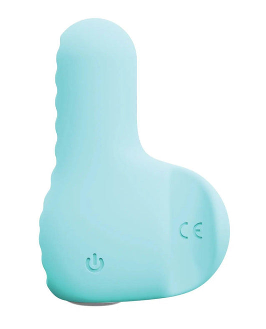 Nea Rechargeable Finger Vibe - Tease Me Turquoise - Love It Wet