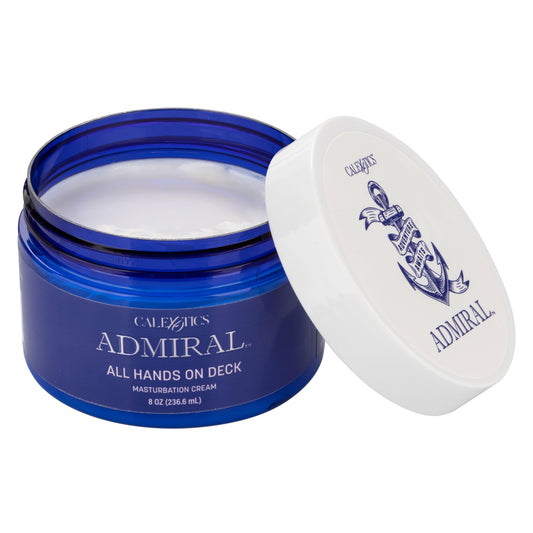 Admiral All Hands on Deck Masturbation Cream 8 Oz - Love It Wet