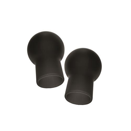 Nipple Play Silicone Advanced Nipple Suckers - Black - Love It Wet