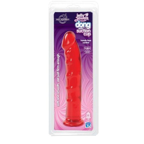 Juicy Jewels - Dong With Suction Cup - Clear - Love It Wet