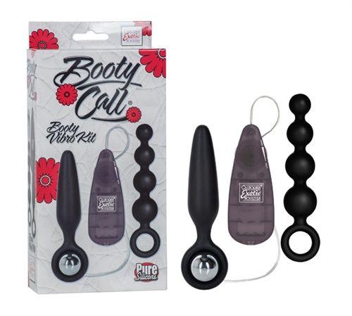 Booty Call Booty Vibro Kits - Black - Love It Wet