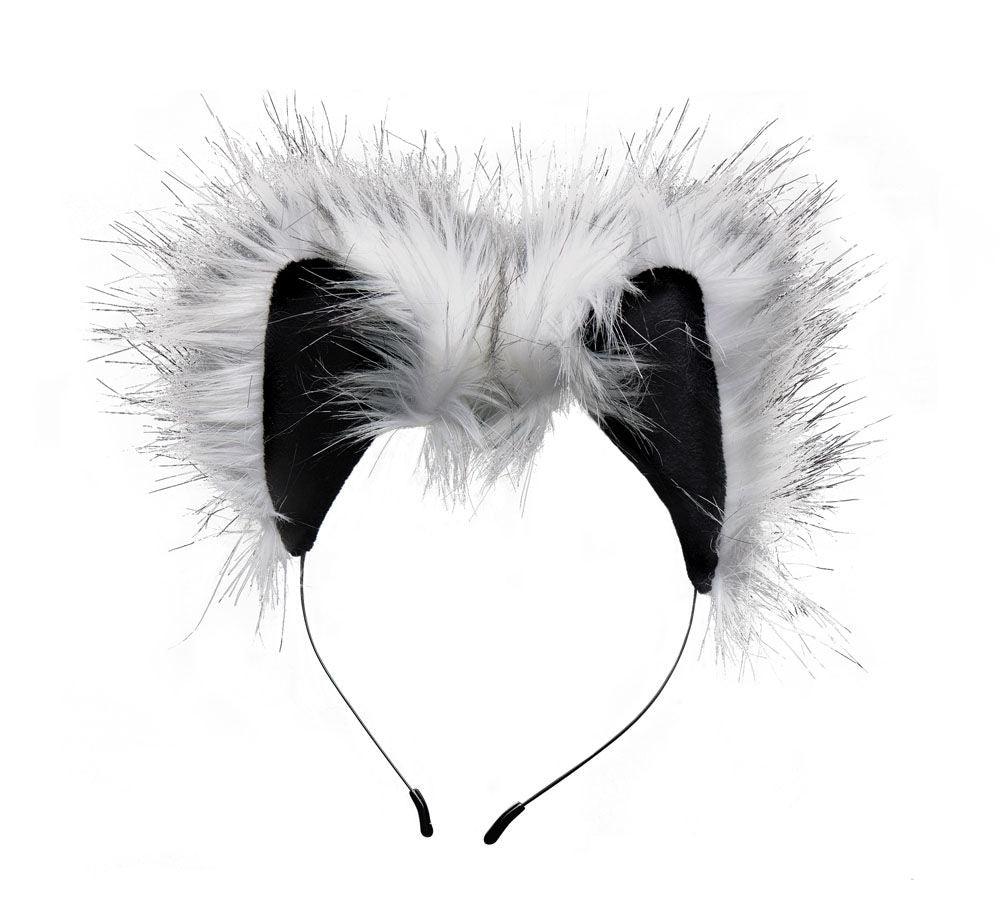 Grey Wolf Tail Anal Plug and Ears Set - Love It Wet