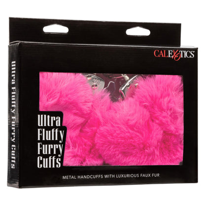 Ultra Fluffy Furry Cuffs - Black - Love It Wet