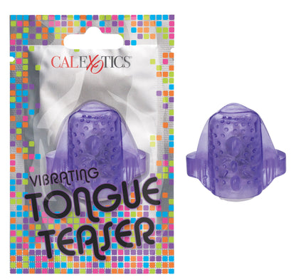 Foil Pack Vibrating Tongue Teaser - Clear - Love It Wet