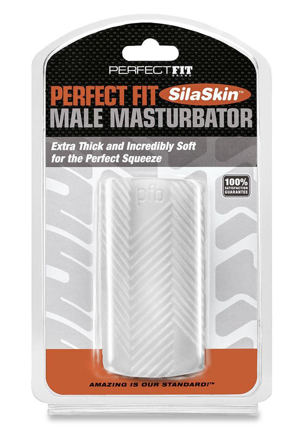 Perfect Fit Male Masturbator - Clear - Love It Wet