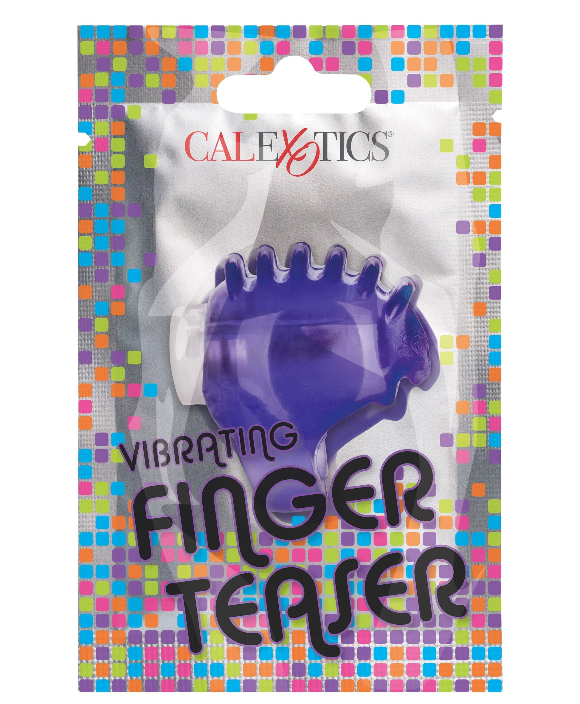 Foil Pack Vibrating Finger Teaser - Blue - Love It Wet