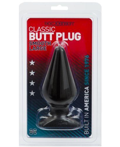 Classic Butt Plug Smooth - Large - White - Love It Wet