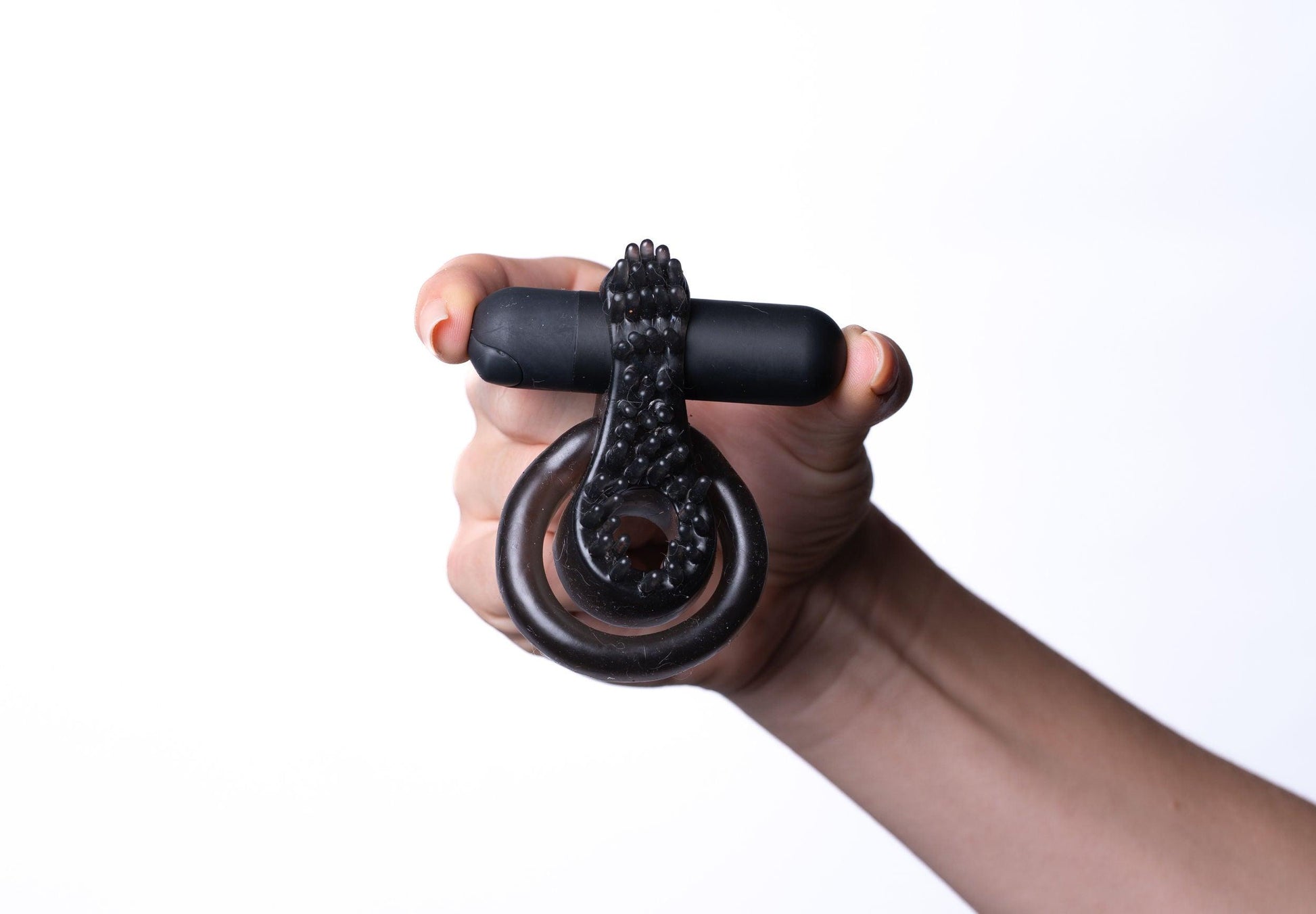 Jagger Vibrating Erection Enhancer Ring - Black - Love It Wet