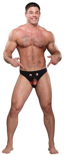 Mr. Nose Bikini - One Size - Black - Love It Wet