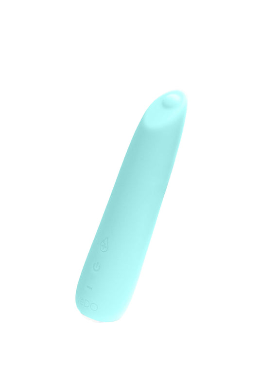 Boom Rechargeable Warming Vibe - Tease Me Turquoise - Love It Wet