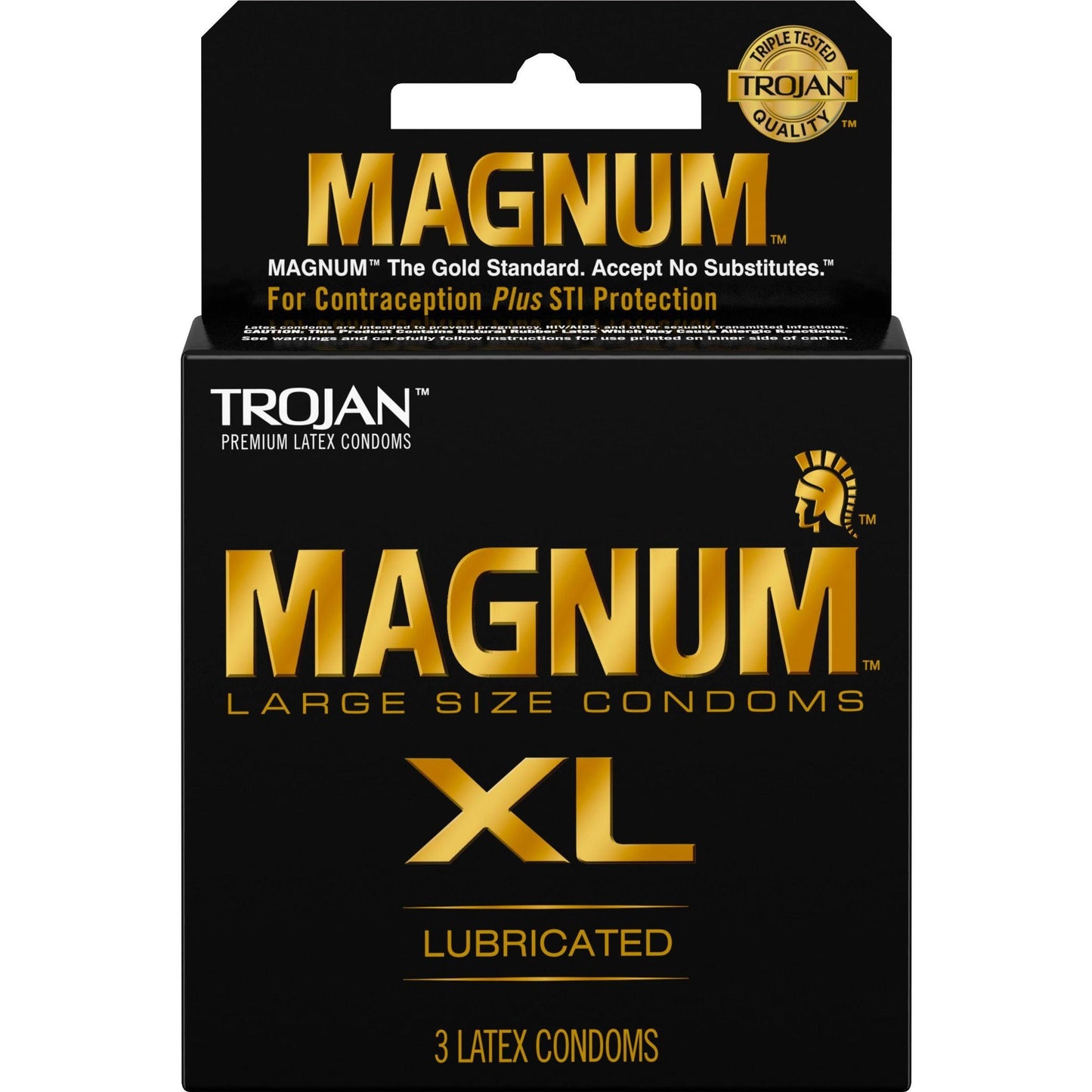 Trojan Magnum XL - 3 Pack - Love It Wet