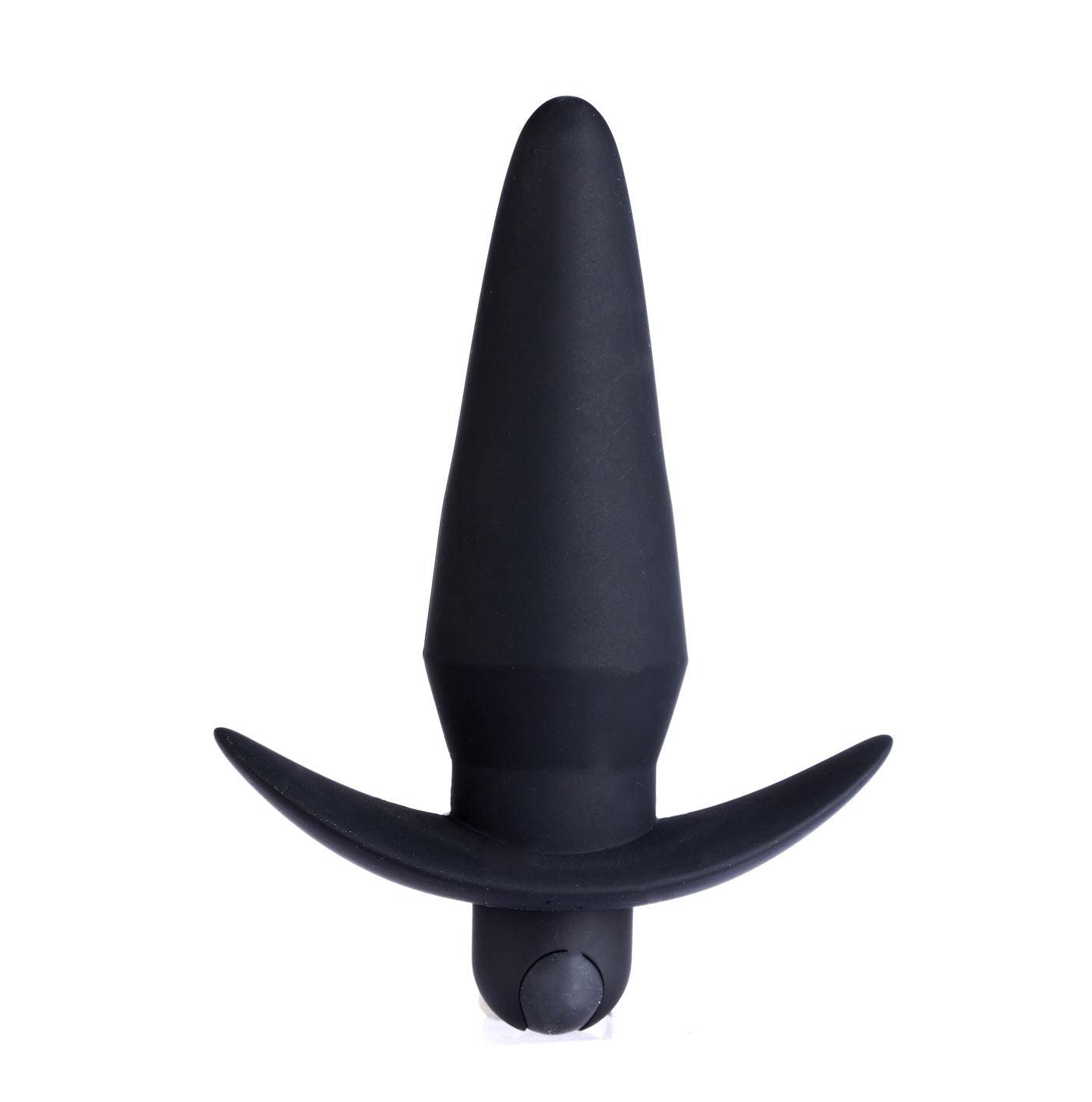 Cody Silicone Vibrating Anal Plug - Black - Love It Wet