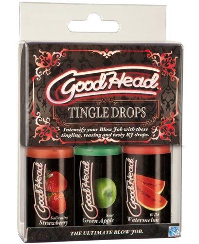 Good Head - Tingle Drops - 3 Pack - Love It Wet