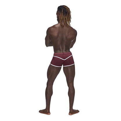 Sport Mesh Sport Short - Small - Burgundy - Love It Wet