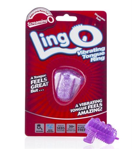 The Ling-O Vibrating Tongue Ring - Each - Love It Wet