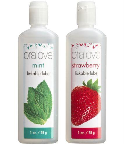 Oral Love Dynamic Duo - Strawberry and Mint - Love It Wet