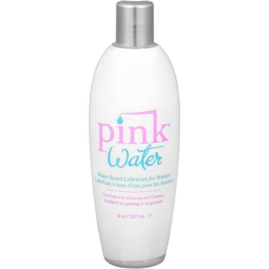 Pink Water Based Lubricant for Women 8 Oz Flip Top Bottle - Love It Wet