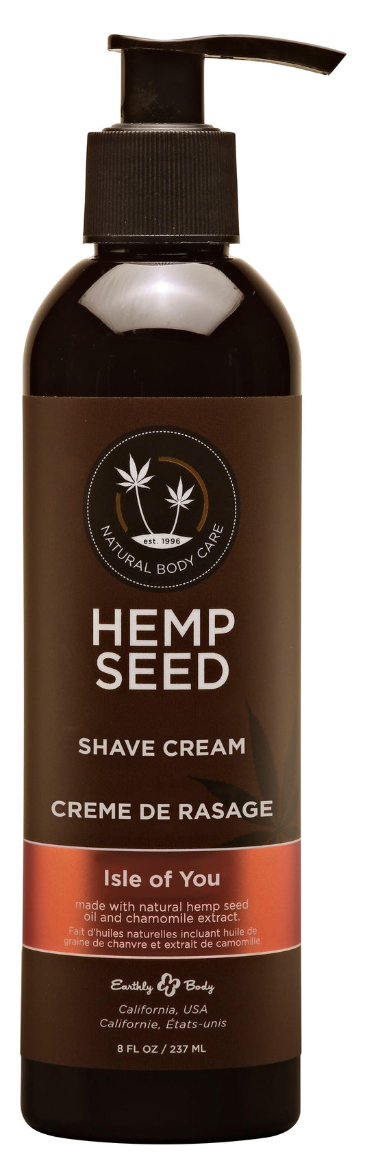 Hemp Seed Shave Cream - Isle of You 8oz - Love It Wet