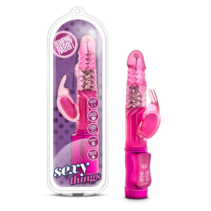 Sexy Things Romping Rabbit - Fuchsia - Love It Wet