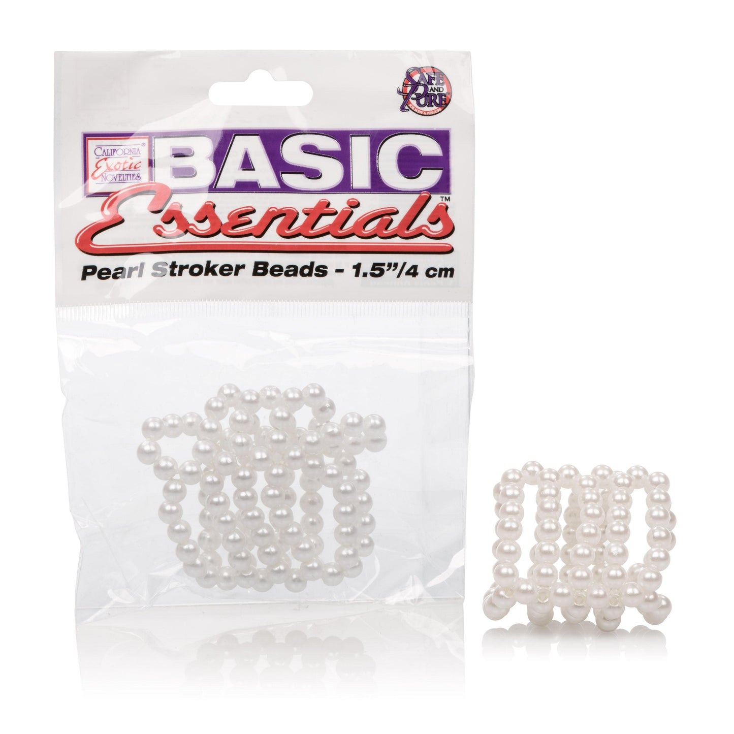 Basic Essentials Pearl Stroker Beads - Small - Love It Wet