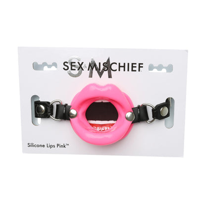 Sex and Mischief Silicone Lips - Pink - Love It Wet