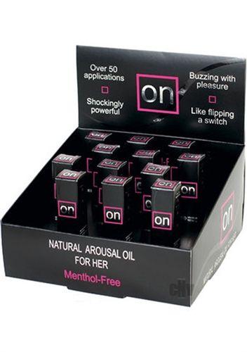 On Natural Arousal Oil Original 12 Pieces Display - 0.17 Fl. Oz. Bottles - Love It Wet