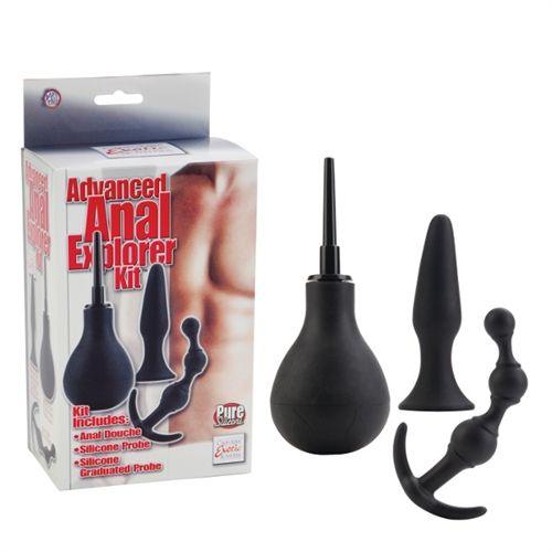 Anal Explorer Kit - Black - Love It Wet