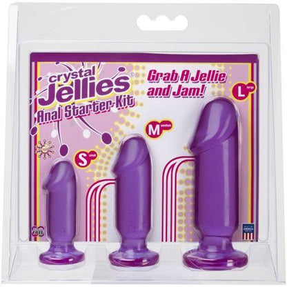 Crystal Jellies Anal Starter Kit - Pink - Love It Wet