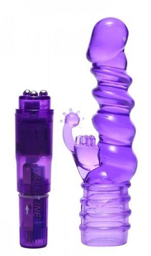 Royal Rocket Ribbed Rabbit Vive - Purple - Love It Wet