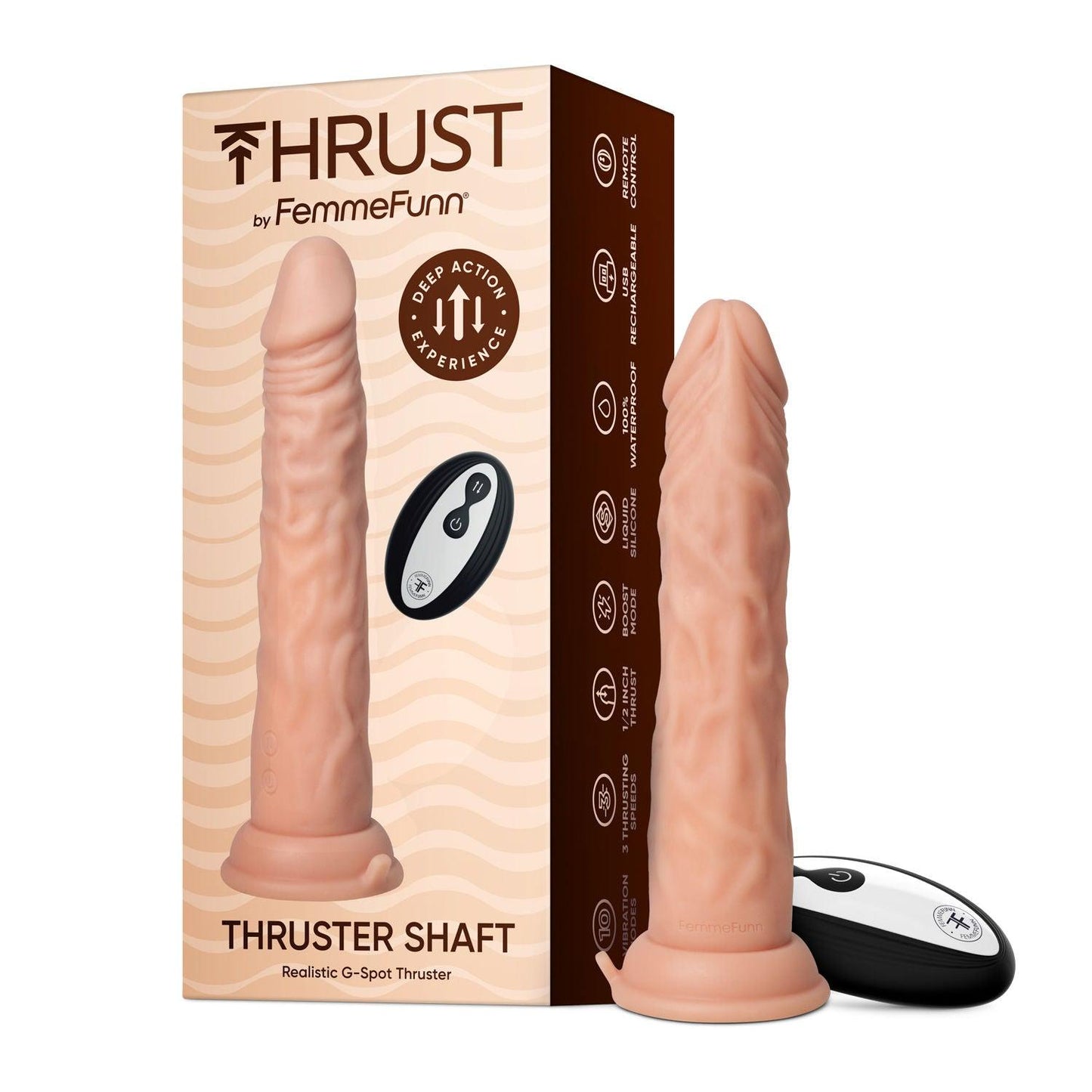 Thruster Shaft - Nude - Love It Wet