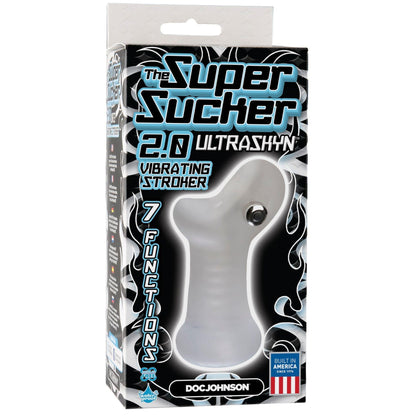 The Super Sucker Masturbator 2.0 - Clear - Love It Wet