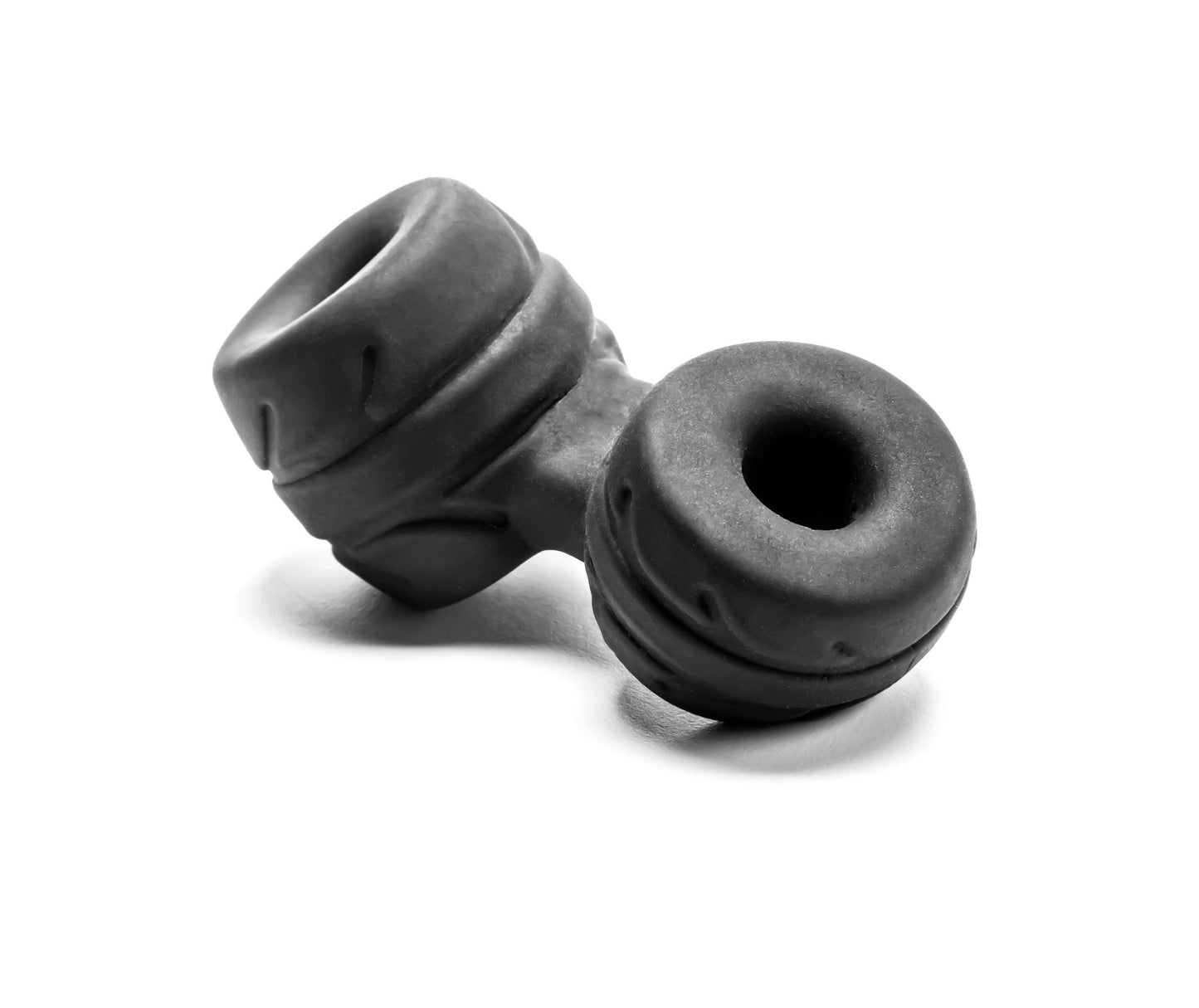 Silaskin Cock & Ball Ring and Stretcher - Black - Love It Wet