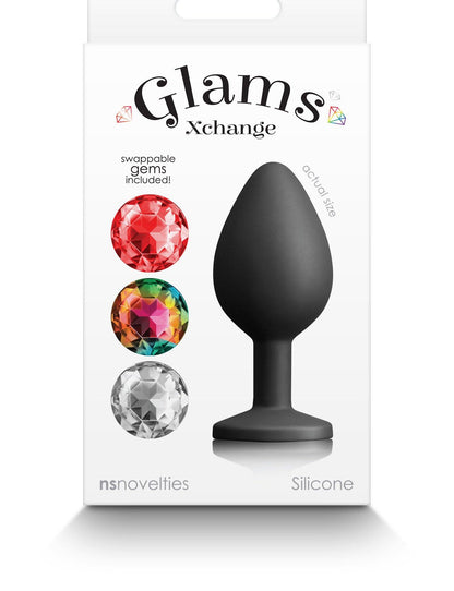 Glams Xchange Round - Medium - Black - Love It Wet