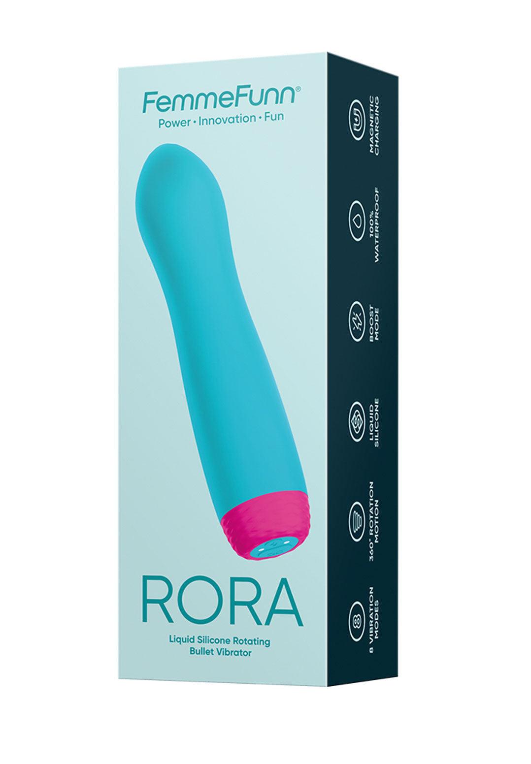 Rora - Rotating Bullet - Turquoise - Love It Wet