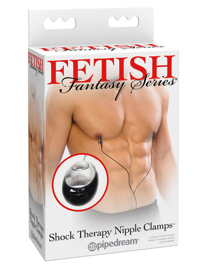 Fetish Fantasy Shock Therapy Nipple Clamps - Love It Wet