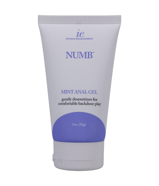 Intimate Enhancements Numb - Mint Anal Gel - 2 Oz. - Boxed - Love It Wet