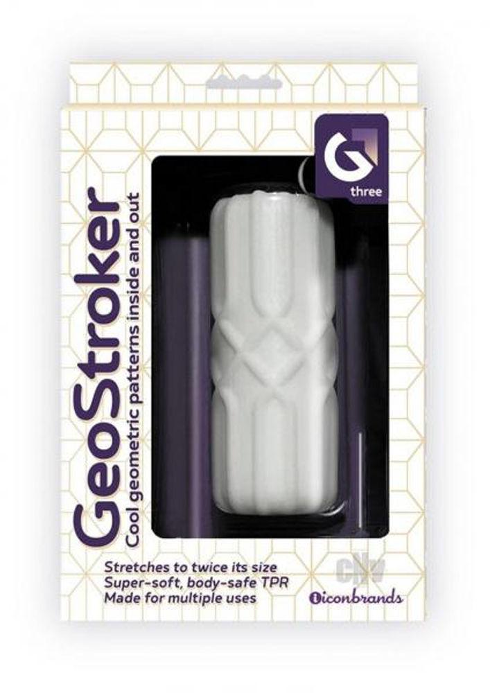 Geostroker 3 Stroker - White - Love It Wet