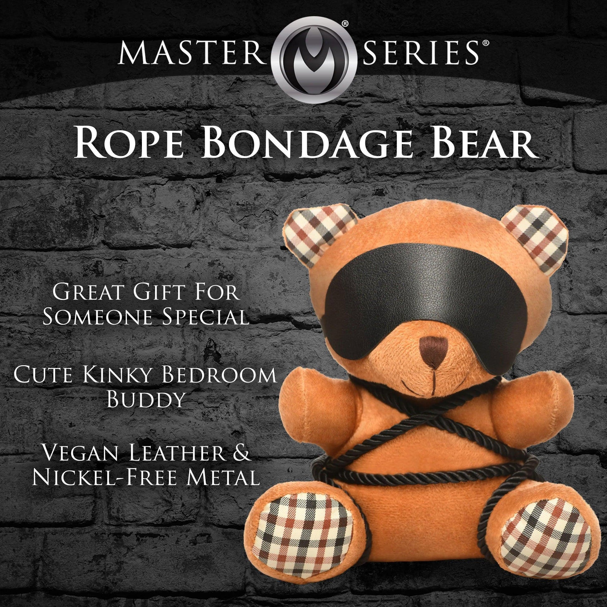 Rope Teddy Bear Plush - Love It Wet