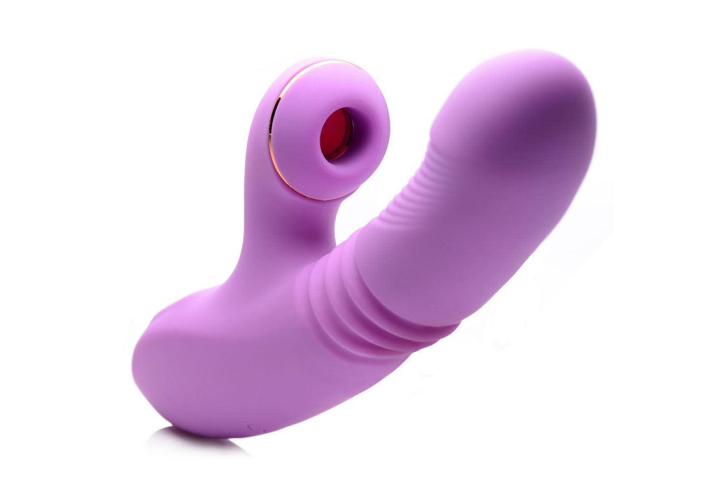 Shegasm Thrusting Suction Rabbit - Purple - Love It Wet