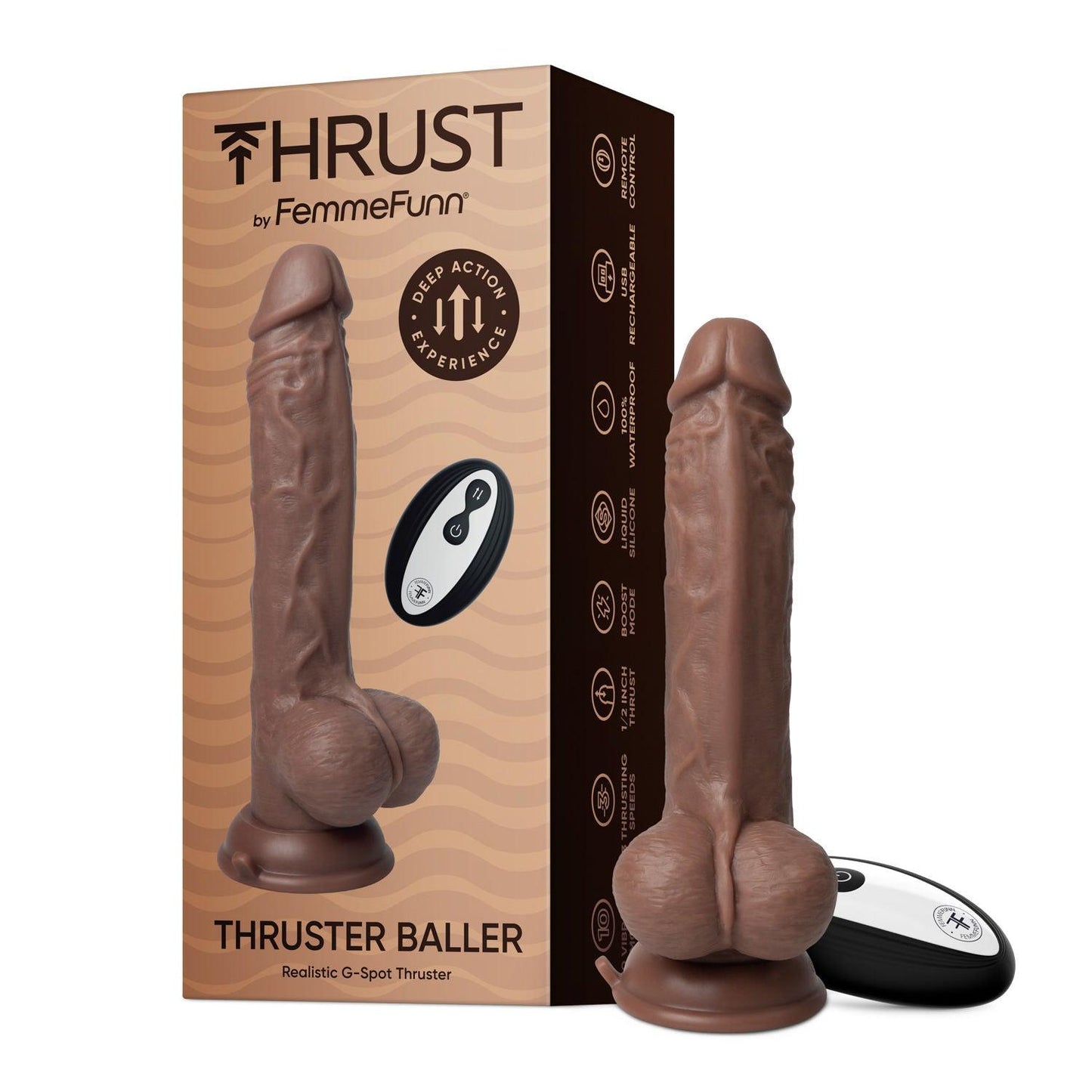 Thruster Baller - Nude - Love It Wet