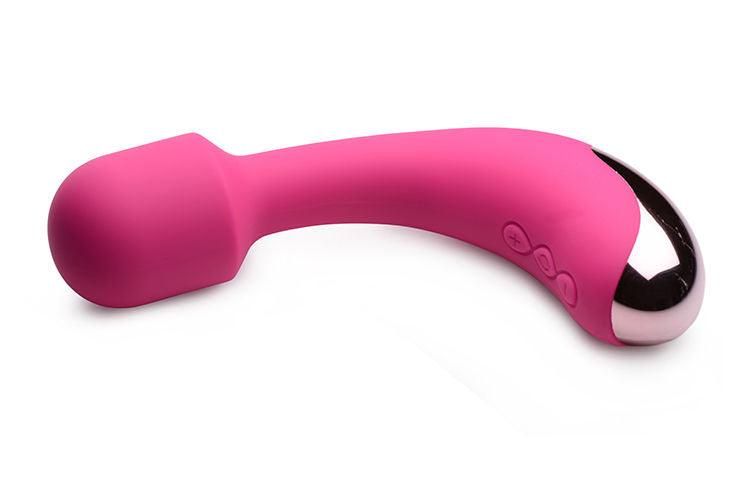 Silicone G Spot Wand - Magenta - Love It Wet