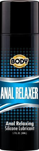 Body Action Anal Relaxer Silicone Lubricant 1.7 Oz - Love It Wet