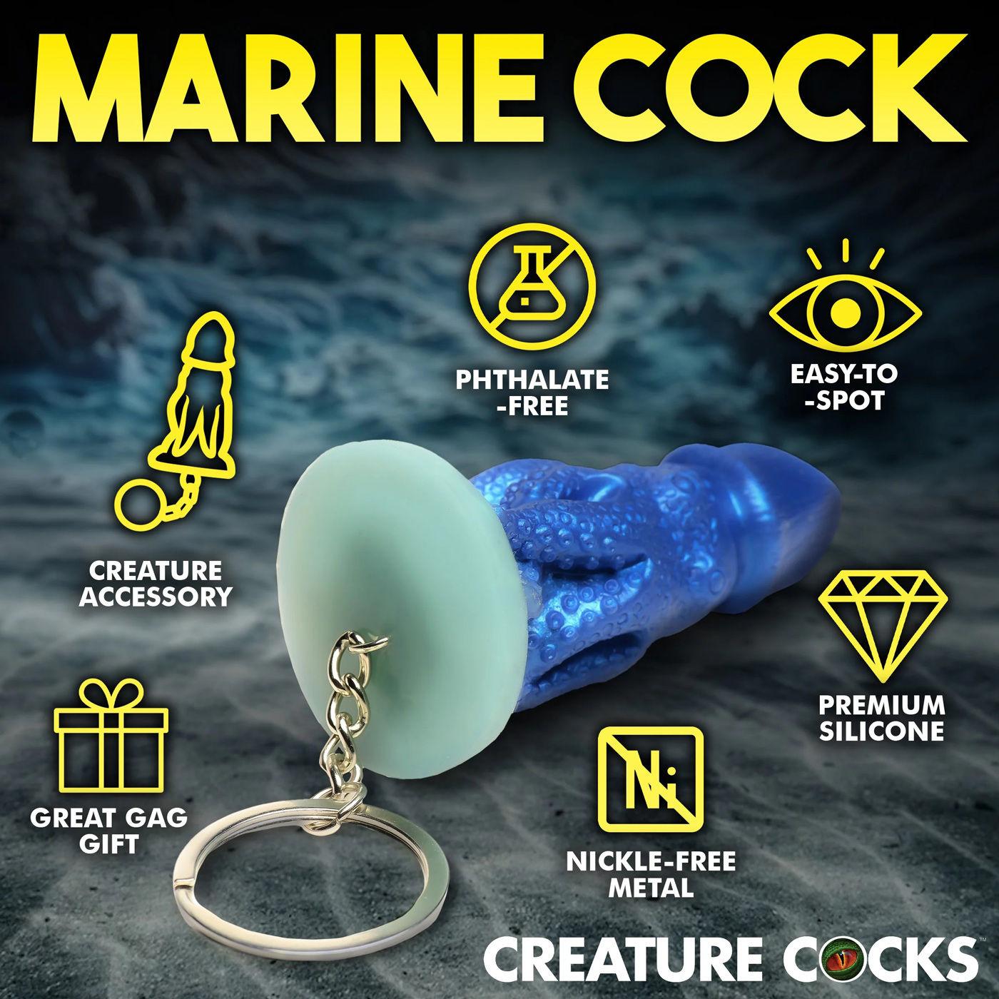 Cocktopus Keychain - Blue - Love It Wet