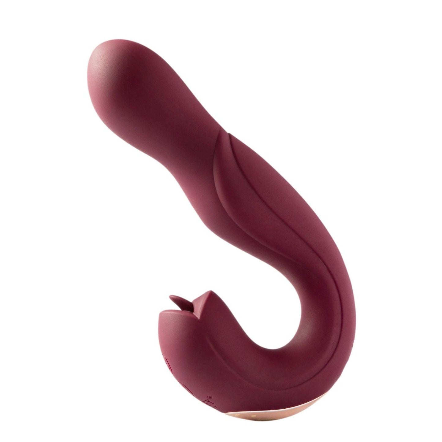 Joi Pro - Remote Control G-Spot and Clit Stimulator - Maroon - Love It Wet