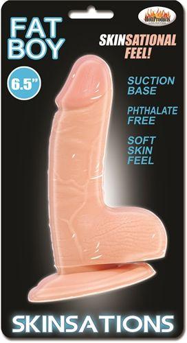 Skinsations Fat Boy 6.5 Inch Dildo - Love It Wet