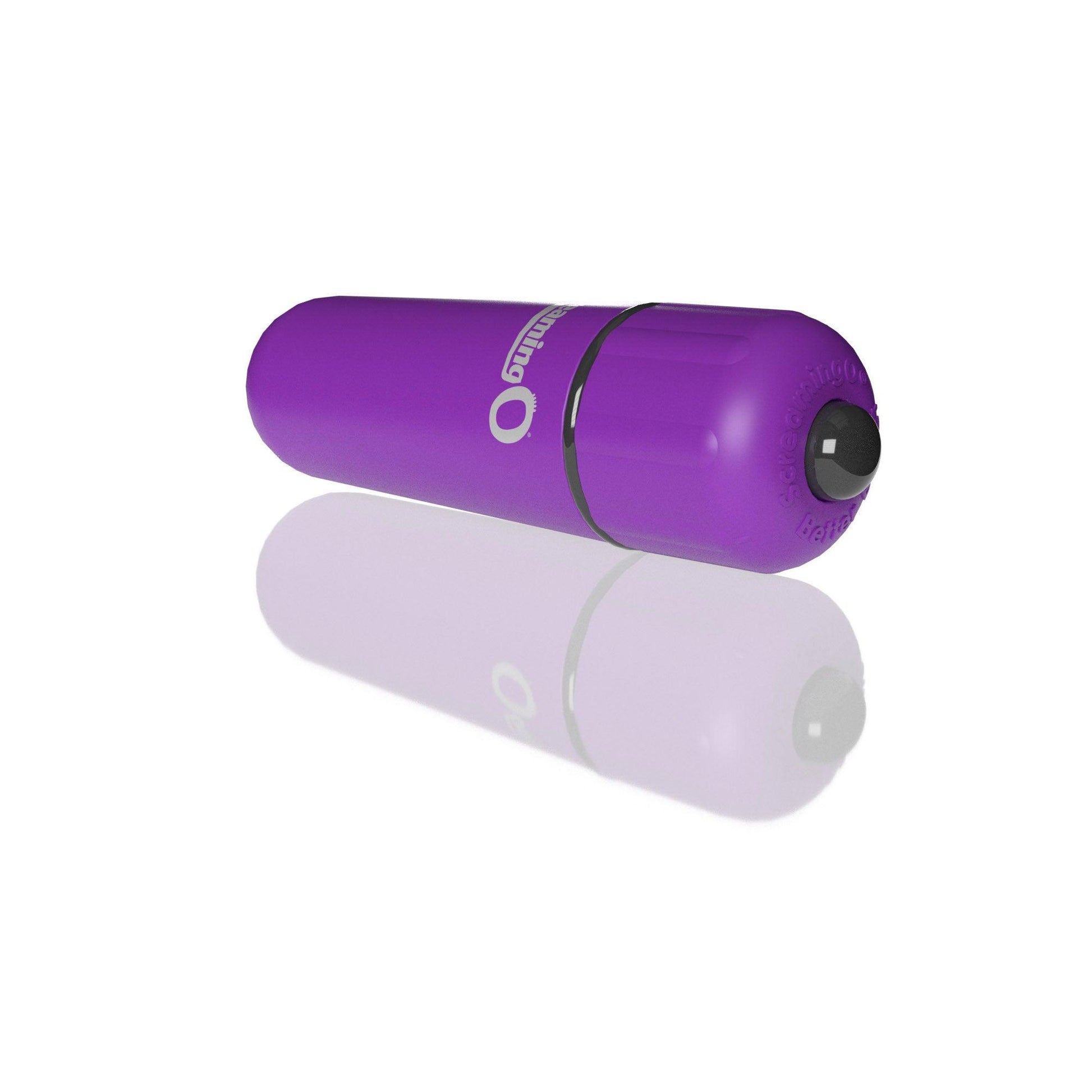 Screaming O 4b - Bullet - Super Powered One Touch Vibrating Bullet - Grape - Love It Wet